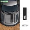Adesivo Strisce per Cofano Motore in Vinile Fibra di Carbonio per Land Rover Defender 110 2026 2025 L663 2024 2023 2022 2021