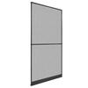 Moustiquaire - vidaXL - 120x240 cm - Anthracite - Aluminium - Ajustable