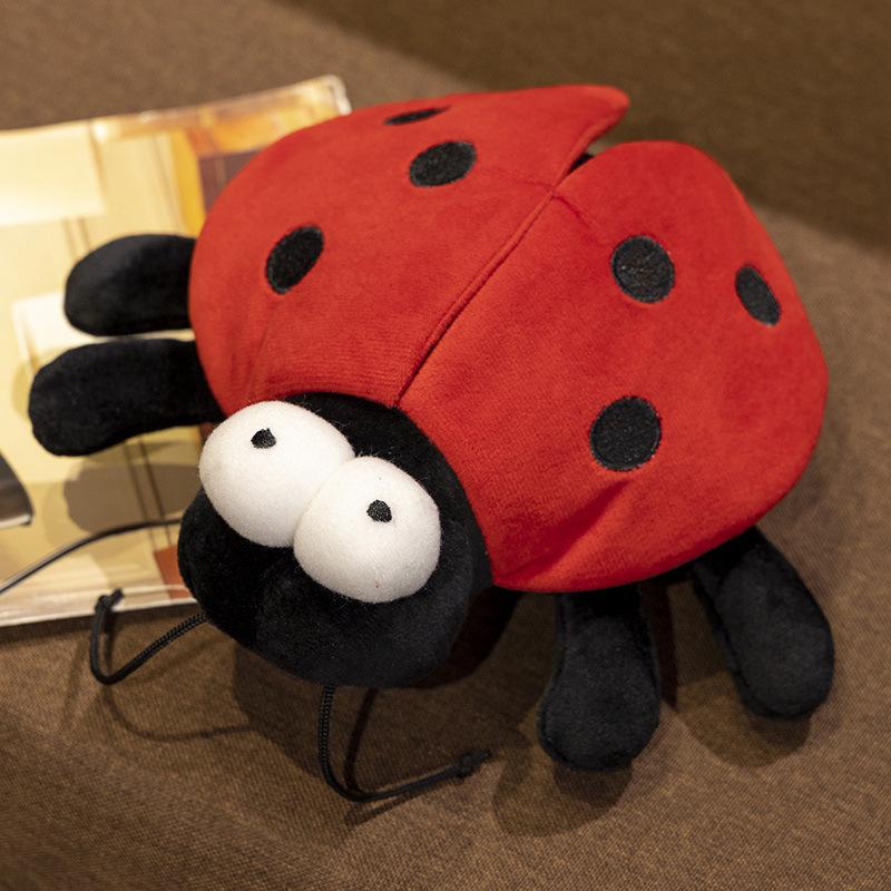 New Insect Adventure Bee Ladybug Doll Cartoon Flying Animal Plush Toy Gift