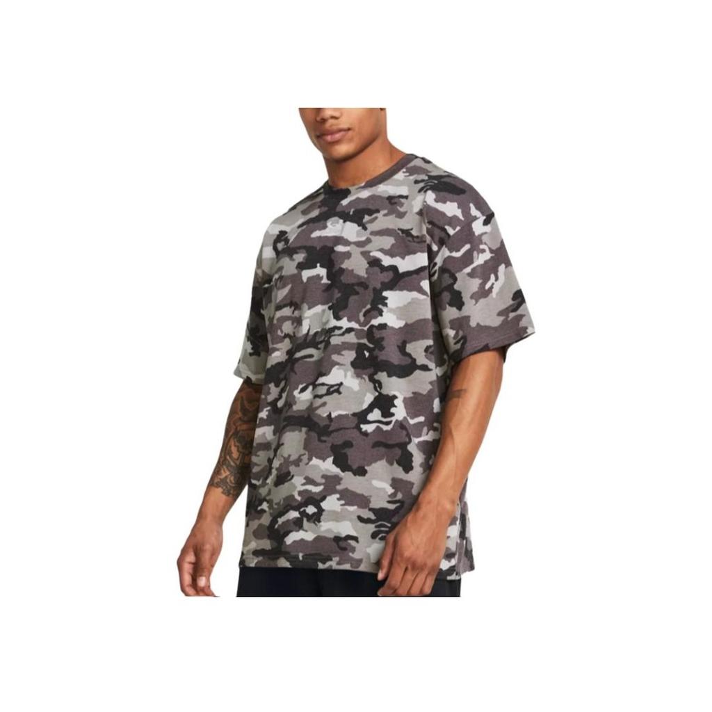 Under Armour Camo Crew Neck Pullover Short Sleeve T-Shirt Men Tops Urban-Khaki 1382897-294