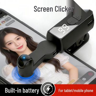 Smart Mobile Screen Auto Clicker: Mute Continuous Tapper & Live Broadcast Assistant.