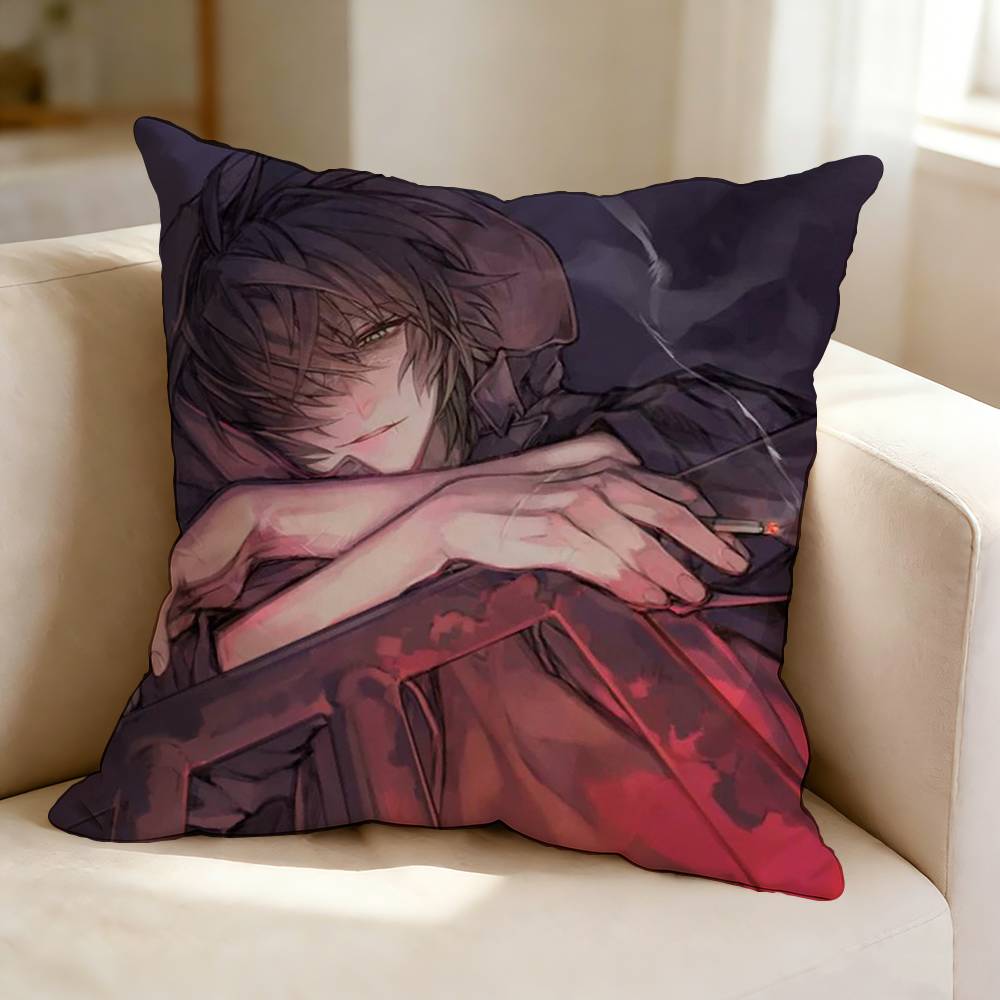 Adventure Game SSlow DDamage TTowa Square DoubleSided printed Pillow Case Bedroom Bedside Pillow Sofa Cushion Cover