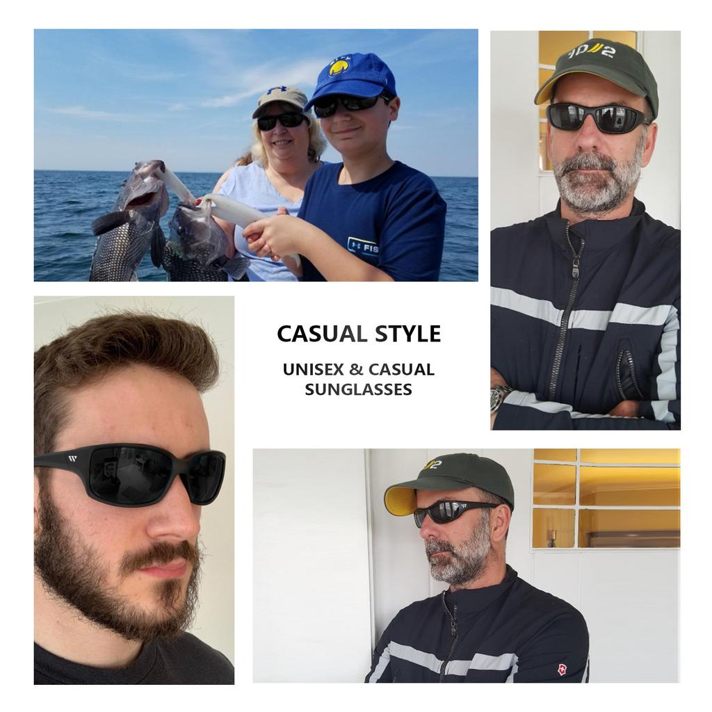 MAXJULI Luxury Sports Sunglasses For Men 100% UV Protection Cycling Driving Fishing Sun Glasses W8150