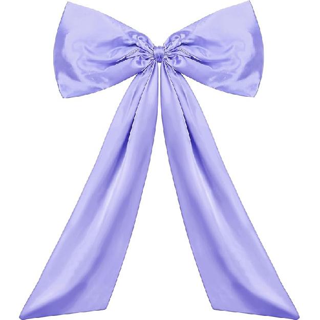 Bow Decor Large Bow for Room, Coquette Giant Ribbon Tie for Birthday Party Backdrop Wall Decor(24 X 36 Inches)