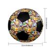 Dragon Ball Indoor Soccer Ball Colorful Machine Stitched PVC Size 5 Team Training Competition Ready Durable High-Bounce Cool Sports Gift