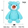 Peluche Bulldog Francese con Palla Squeaky e Giocattolo con Corda per Gatti e Gattini - Resistente al Morso, Design Cartoon Frutta