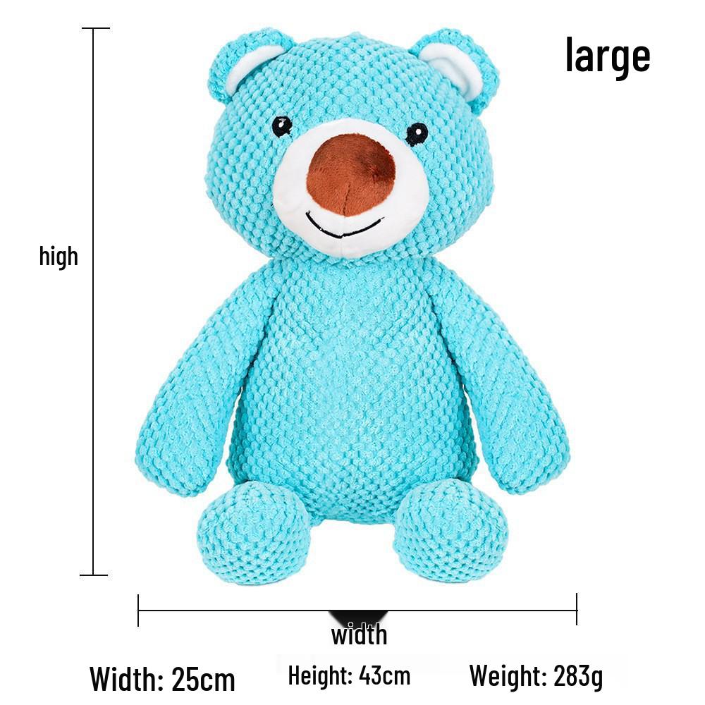 Peluche Bulldog Francese con Palla Squeaky e Giocattolo con Corda per Gatti e Gattini - Resistente al Morso, Design Cartoon Frutta