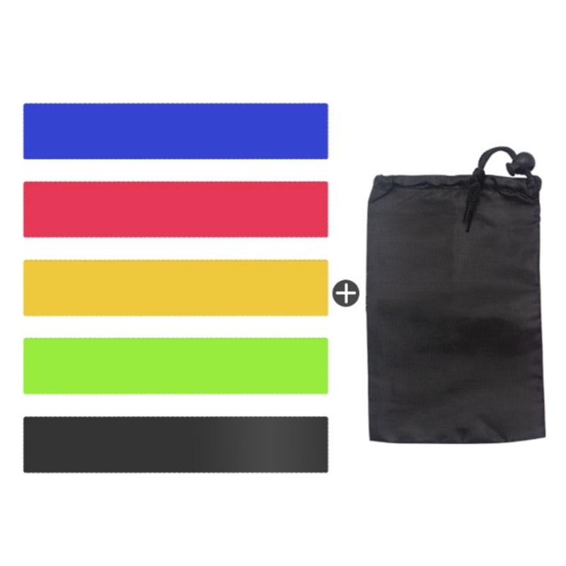 5Pcs Resistance Band Hip Band Hip Band for Legs Butt Stretching Exercise Band Heavy Resistance Rings Nonslip Circles Hip