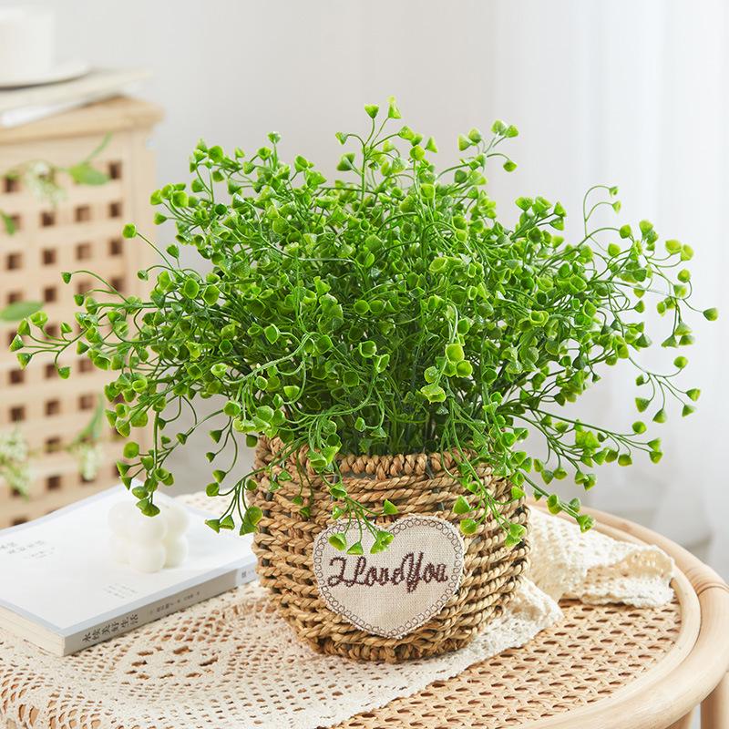 Silk Sunflower Floral Arrangement: Artificial Potted Bouquet for Living Room and Dining Table Decoration.