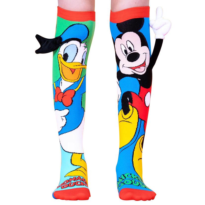 3D Cute Kids' Mid-Calf Socks - Mickey, Minnie & Rabbit Designs