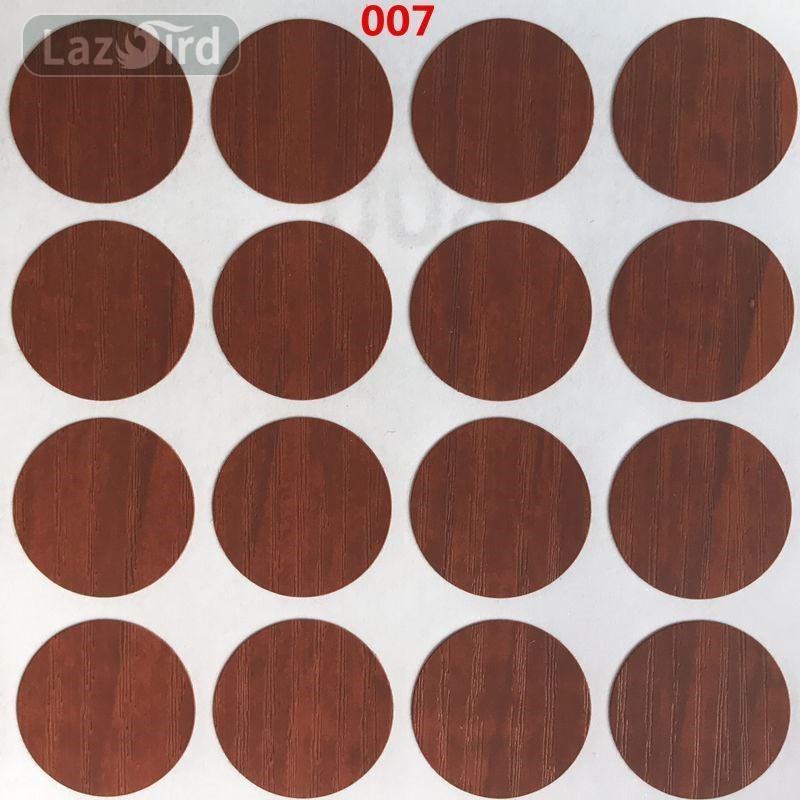PVC Invisible Dustproof Screw Hole Cover Sticker for Furniture and Wardrobes
