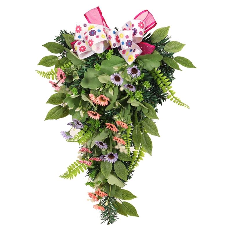 Christmas Upside Down Tree Artificial Holiday Decorations Christmas Ornaments