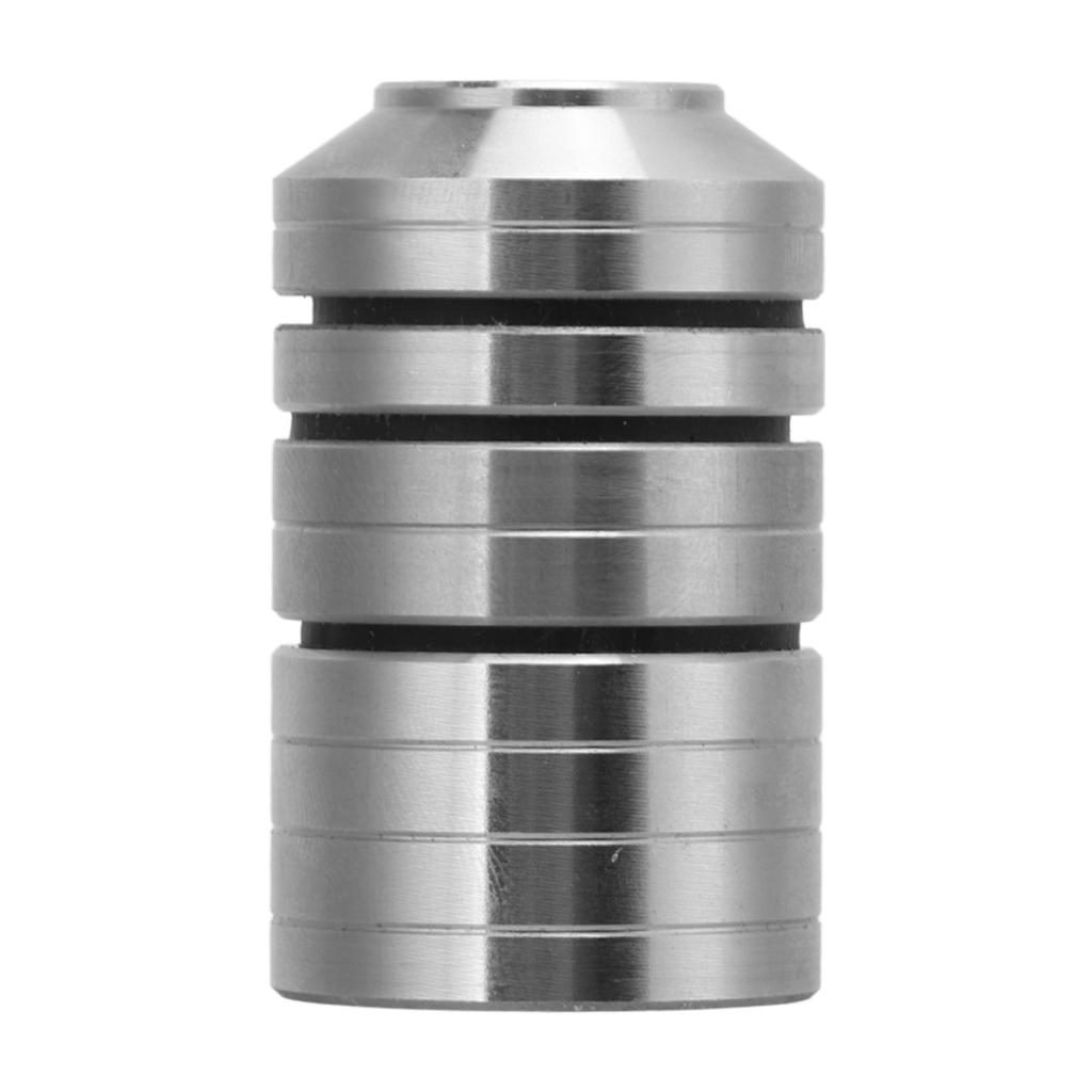 Archery Bow Stabilizer Weight Kit Detachable Aluminum Alloy Counterweight Kit for Recurve Bow and Compound Bow Silver