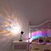 1 pezzo, Luce Proiezione Tramonto Onda d'Acqua Doppia Testa, Spina USB Utilizzo Faretti Parete di Sfondo, Decorazione Casa Moderna Novità Sorpresa Regalo Luce da Scrivania