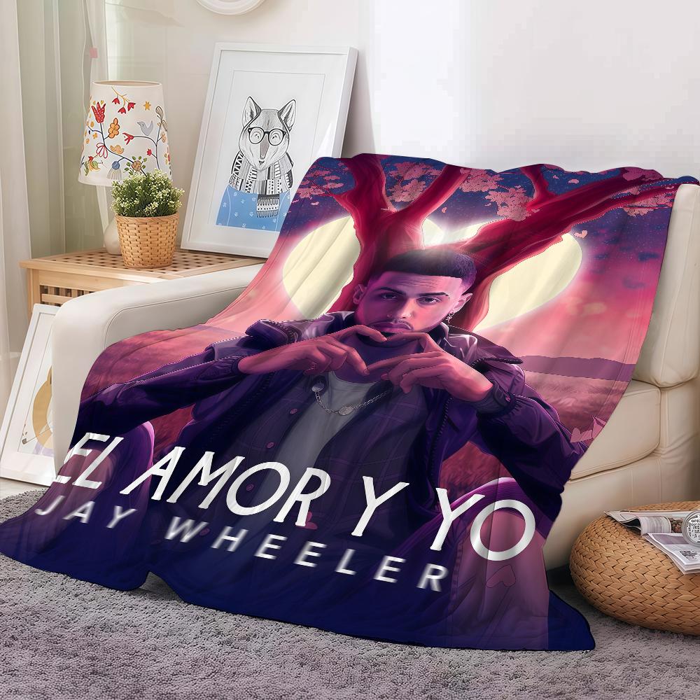 Singer JAY WHEELER GIRASOLES Blanket Warm And Soft Suitable For Bedroom Living Room Sofa Bed Office Travel Camping 30x40in