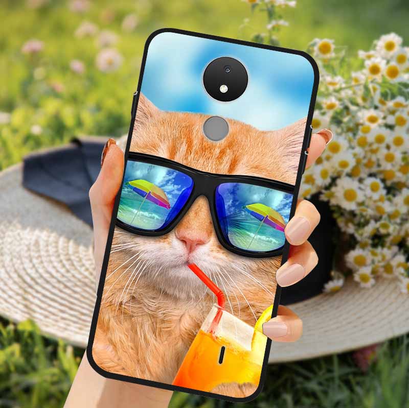 Per custodie Nokia C21 C20 C30 C10 C31 C12 G22 G21 G11 G10 G50 G60 Cover Protettiva Morbida in TPU Silicone per Nokia 5.4 2.4 8.3 7.1 6.2