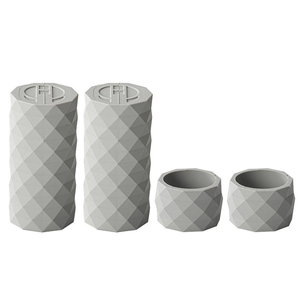 

Multicolor Bike Handlebar Tape Fixed Ring Silicone Accessories Bike Grips Rubber Cap Waterproof Anti-slip сірий