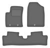Velour Graphite Car Mats For: Hyundai I10 II Hatchback (2013-)