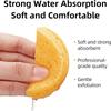 10 packs of compressed facial sponges, suitable for daily cleansing and gentle exfoliation, 100% natural cellulose beauty sponge