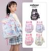 Adorable Children's Backpack For Elementary Students Stylish Large Capacity Nylon Shoulder Bag