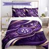 Austria Wien FC Printed 3PCS Bedding Set Breathable Duvet Cover with Pillowcases Decorative Bed Linen for Bedroom Home