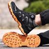 New Safety Boots Men Work Indestructible Shoes Sneakers Steel Toe Protective Boots Anti-smash Anti-puncture Work Tactical Boots
