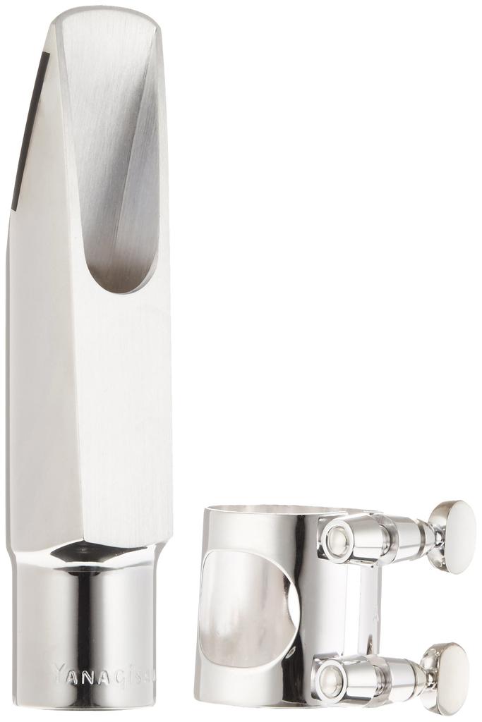 YANAGISAWA Metal for Alto 6 Mouthpiece, Silver-Plated Finish, Saxophone, Size (Opening 1.85mm, Facing 22.00mm)