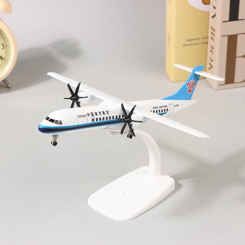20Cm 1:200 Scale Diecast Metal Planes Southern Airlines Atr Airlines With Landing Gear Plane Model Alloy Airplane Aircraft Model