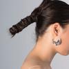 Shaped Gold Silver Color Geometric Hoop Earrings Dangle Earrings Fashion  Accessories Drop Earrings