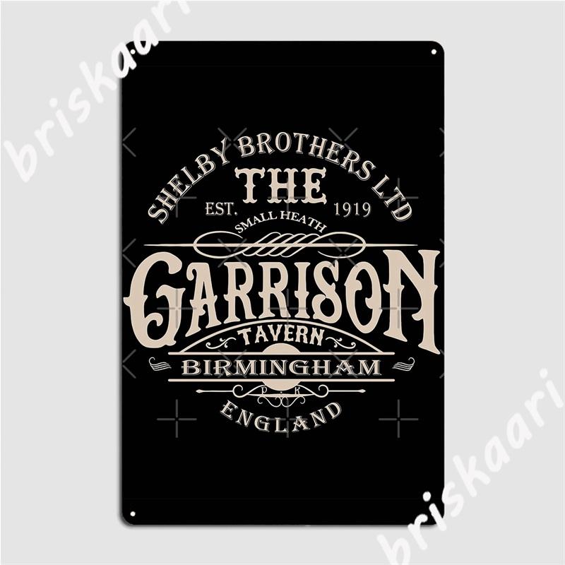 

Beer The Garrison Peaky Blinders Metal Signs Classic Cinema Garage Plates Club Bar Tin sign Posters 20x30cm