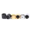 4Pcs Metal Electric Bass Guitar Volume Tone Control Knobs Dome Knobs +Wrench