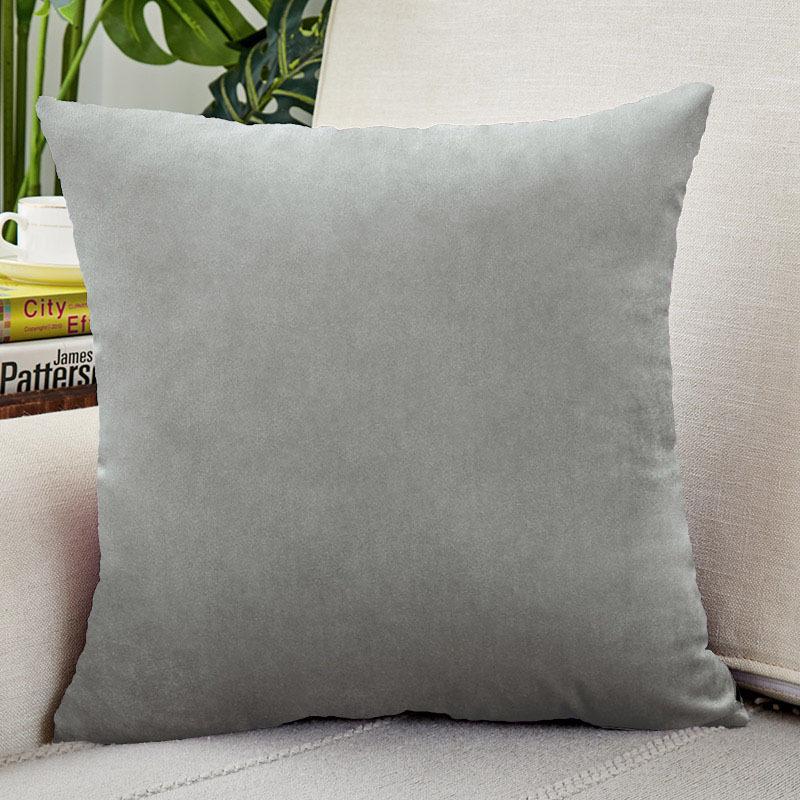 Velvet Pillowcase Cushion Cover Light Luxury Velvet Living Room Sofa Cushion Nordic Home Soft Decoration