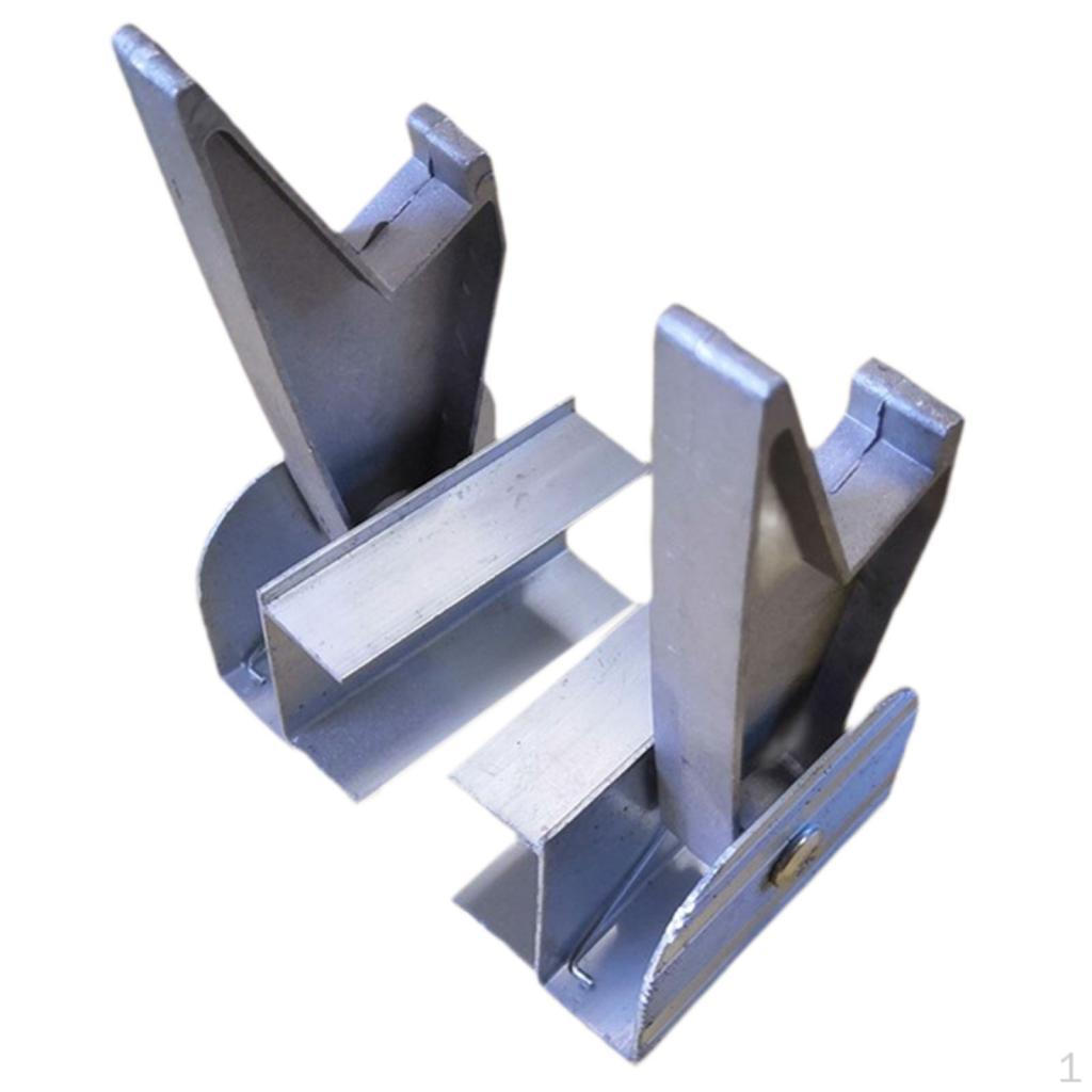 

2 Pack Extension Rung Locks for Ladder Parts Replacement All Aluminum Locks