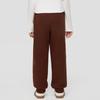 Gap Girls' Embroidered Logo Fleece Cuffed Sweatpants