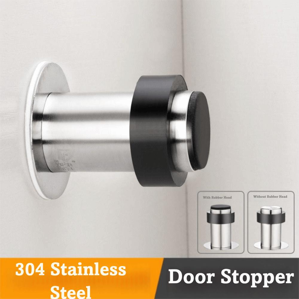 Stainless Steel Door Protective Pad Durable Wall Protector Security Protection