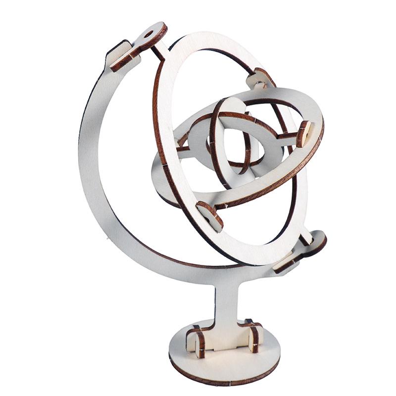 Handmade DIY Model: Ancient Astronomical Equatorial Meridian Instrument for Science Education 16 x 11.5 cm