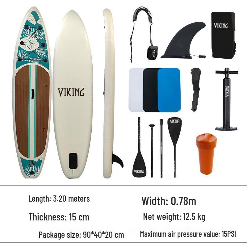 PULIAN Inflatable Stand-Up Paddleboard One Size
