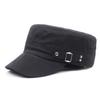 Casual Mens Cotton Flat Cap With Adjustable Fit For Sun Protection And Wind Resistance