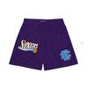 Eric Emanuel EE Herren Mesh Fitnessshorts Atmungsaktiv Jogging Training Lässige Sportbekleidung