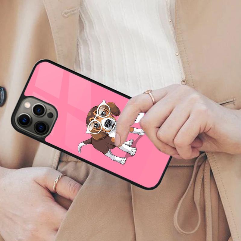Beagle Dog Animal Magnetic Phone Case For APPLE iPhone 17 Air 16 14 13 12 Pro Max 15 Plus Wireless Charge With MagSafe Cover