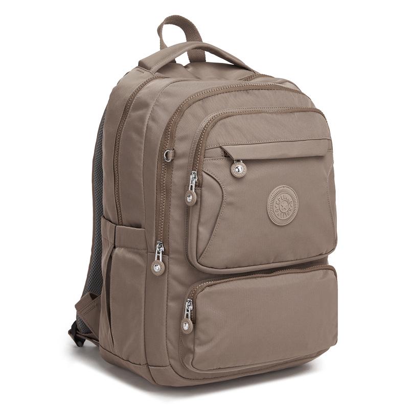 Lehký voděodolný nylonový batoh pro muže a ženy – Velká kapacita, vícekomorový design pro příležitostné cestování a dojíždění