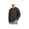 Levis Solid Color Crew Neck Pullover Sweater Men Sweater Raven-Black A0708-0015