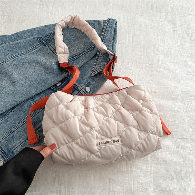 Autunno E Inverno Borsa Tote Diamante Moda Pendolarismo Tempo Libero Viaggio Grande Capacità Per Lavoro Borsa Sottospalla di Alto Valore Borsa a Tracolla Donna