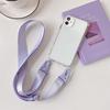 Lanyard Clear Case For iPhone 17 16 15 12 11 Pro Max 13 Mini X XS 14 Plus Crossbody Strap Belt Hard PC Acrylic Shockproof Cover