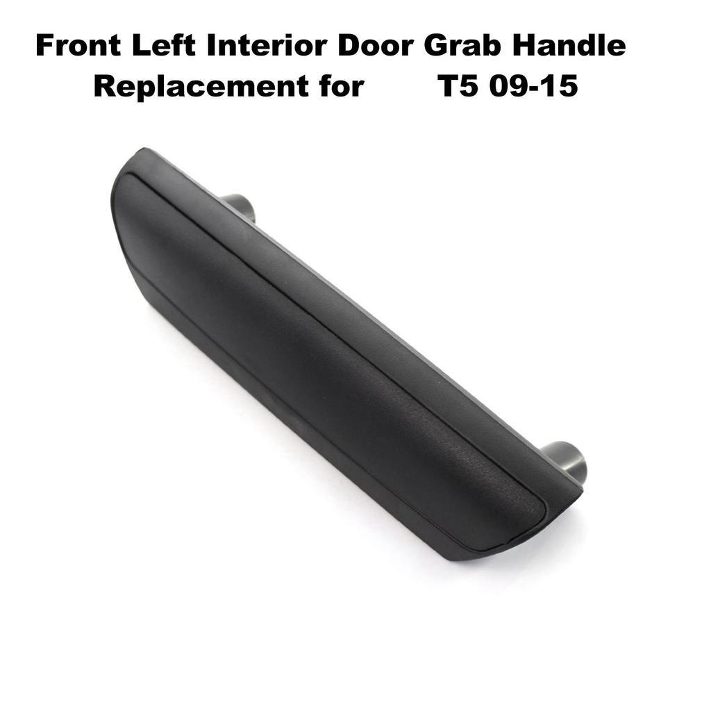 Front Right Interior Door Grab Handle Black Interior Door Pull Handle Replacement for VW T5 09 15