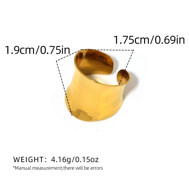 

European-American Light Luxury Retro Open Ring: Versatile, Stylish and Unique