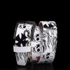 Skeleton Pattern Cross Casual Belt Accessories Female Waistband Korean Waist Strap PU leather Belt