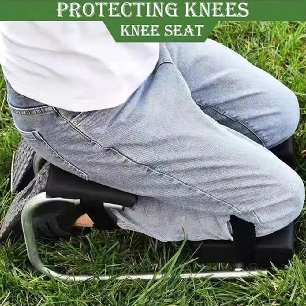 Wearable Knee Seat Protector Sturdy Garden Kneeling Pad Portable Garden Knee Seat  Gardening