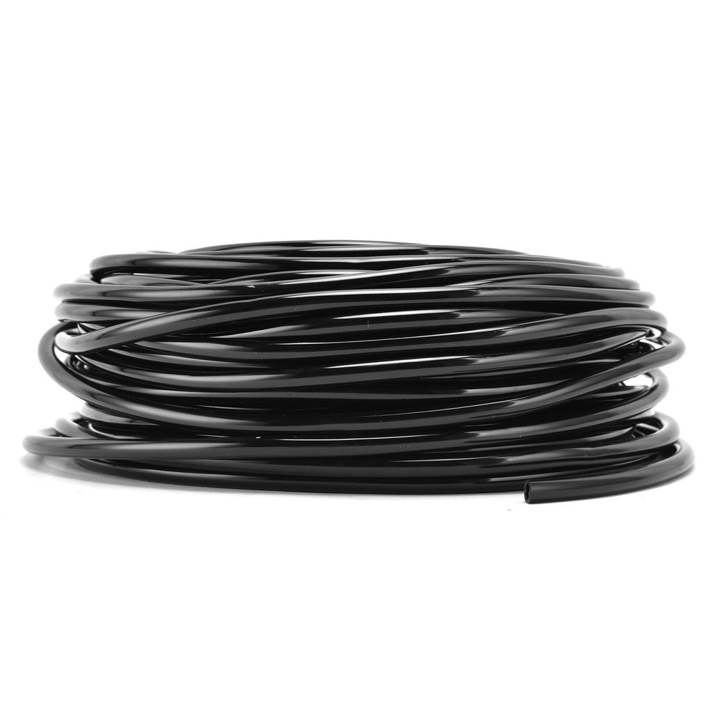 16t 4/7 Drip Irrigation Hose Garden Irrigation Hose Flexible Hose for Spotlights, Irrigation Parts and Drip Systems Black (50M/16t)