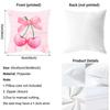 Pink bow cherry Cushion Cover 2-in-1 Reversible Plush Pillow Cover | Car/Sofa/Bed | Perfect Gift